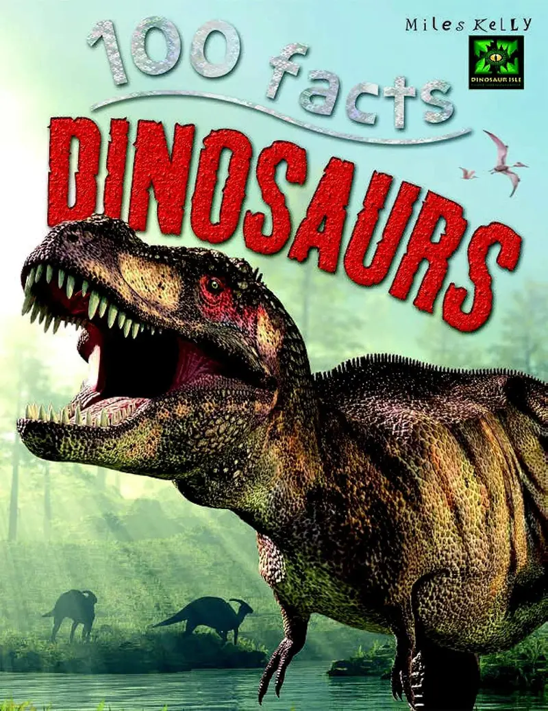 100 Facts About Dinosaurs – Fun-Filled Illustrated Paperback 1