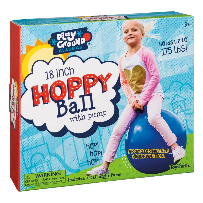 18-Inch Hoppy Bouncy Ball – Playground Classics Indoor/Outdoor Toy 1
