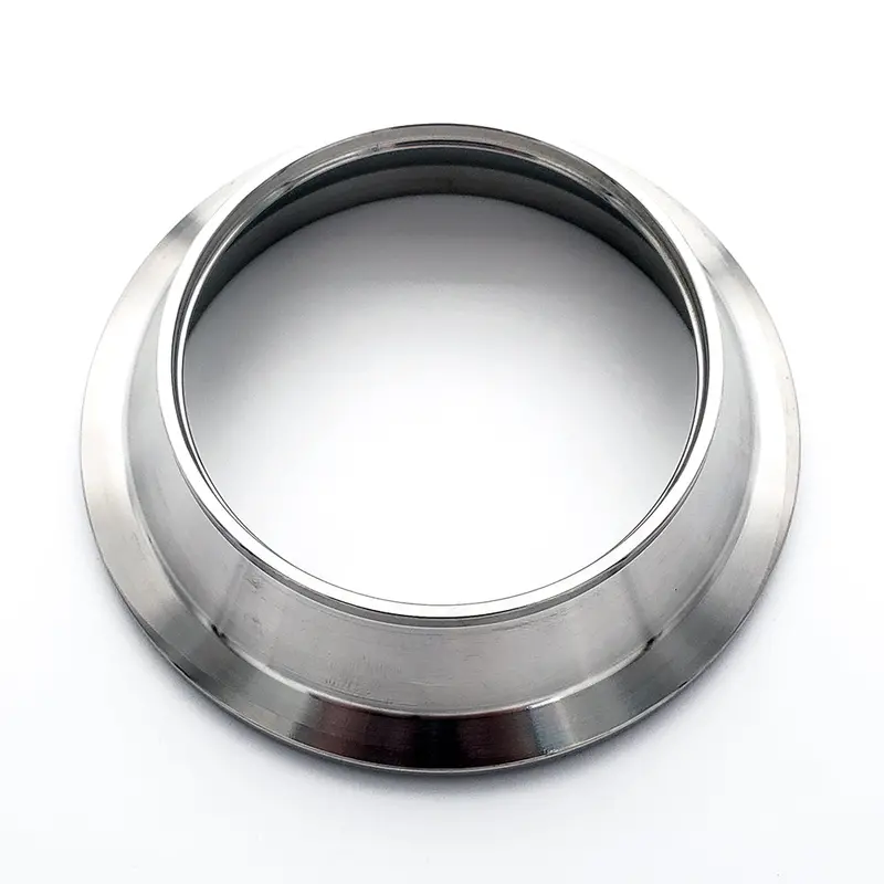 2.25" Reducing V-Band Male Flange – 304 Stainless Steel, Quick-Release Compatible 1