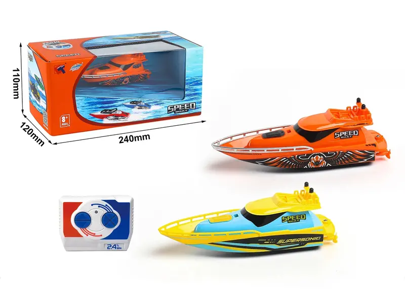 2.4 Ghz Wireless Rc Speedboat – Precision-Controlled Watercraft 1