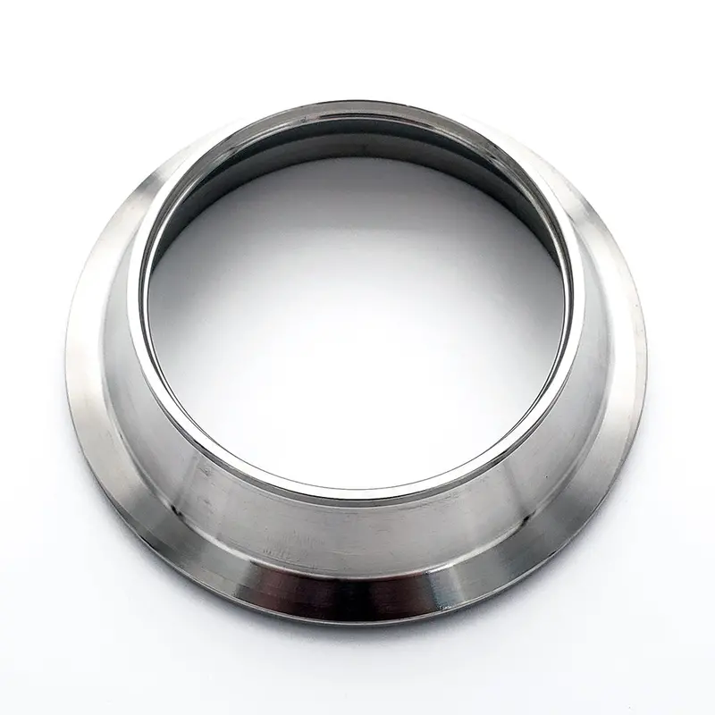 2.5" Reducing Female V-Band Flange – 6061 Aluminum, Designed For Quick-Release Clamps 1