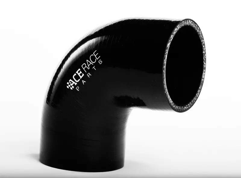 2.75-Inch Id Four-Ply Reinforced Red Silicone 90-Degree Elbow 1