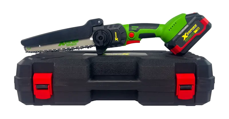 21V Cordless Mini Chainsaw – Battery-Powered Cutting Tool (Xsaw100) 1