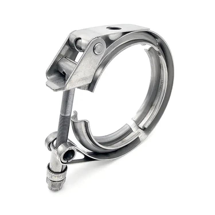 3.500" Quick-Release V-Band Clamp – Optimized For 4.232" Od Flanges, 304 Stainless 1