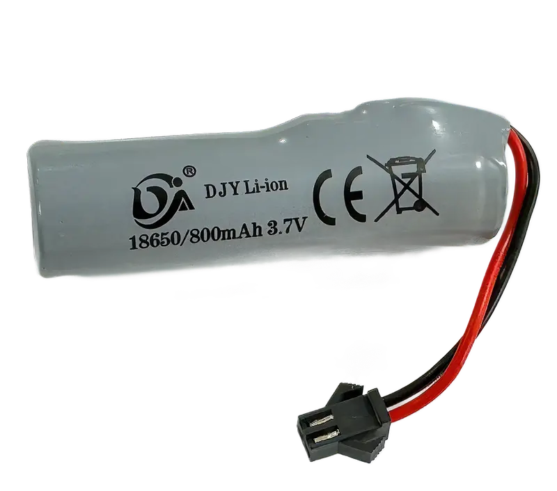 3.7V 800Mah Rechargeable Lithium-Ion Battery Cell 1