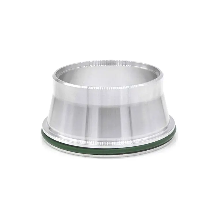 3-Inch Hd Clamp To 2.5-Inch Od Tube Transition Flange – 6061 Aluminum With Fkm O-Ring 1