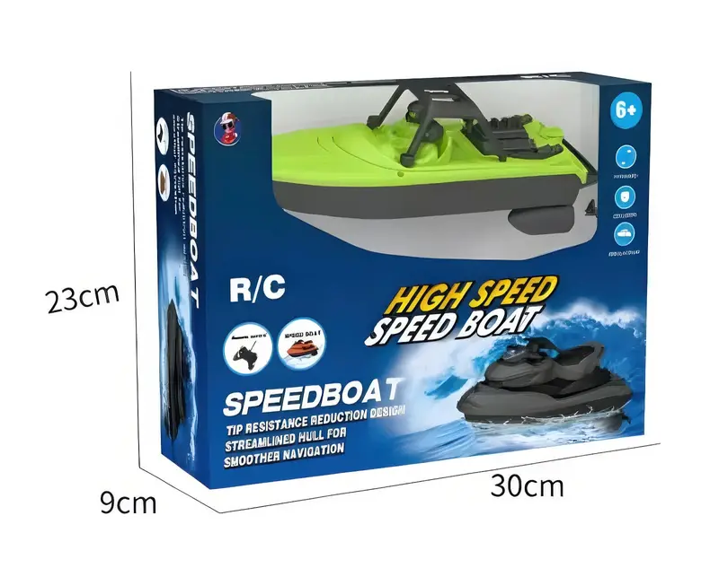 4-Channel High-Speed Rc Speedboat – Multi-Color Selection 1