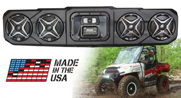 4-Speaker Overhead Sound Bar For 2018–2024 Polaris Ranger 1