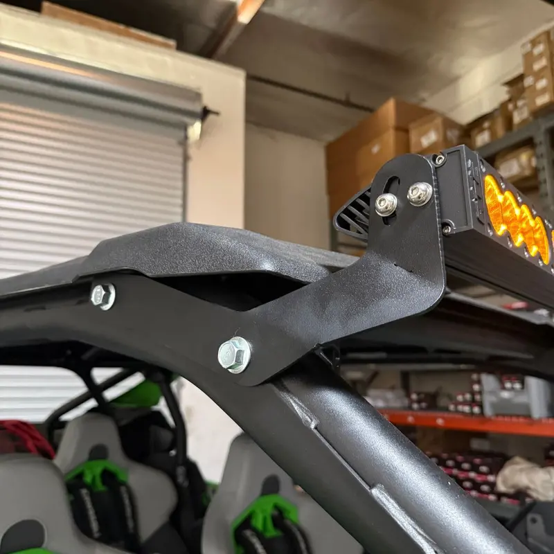43-Inch Comp4 Light Bar Mounting Brackets For Kawasaki Teryx H2 1