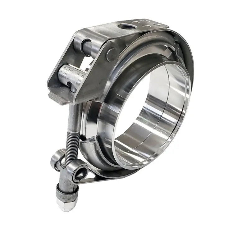 5-Inch Male/Female V-Band Quick-Release Assembly – 304 Stainless Steel 1