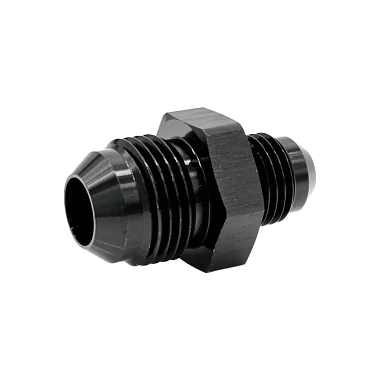 -8An To -6An Reducing Male An Flare Adapter – Black Hard-Anodized 1