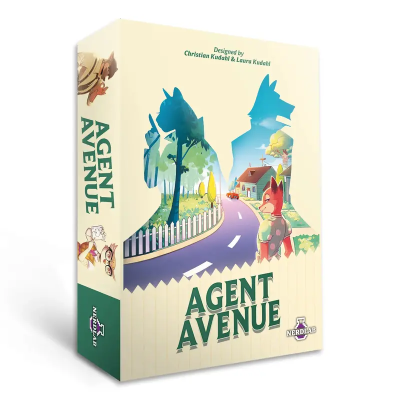 Agent Avenue Cooperative Strategy Board Game 1