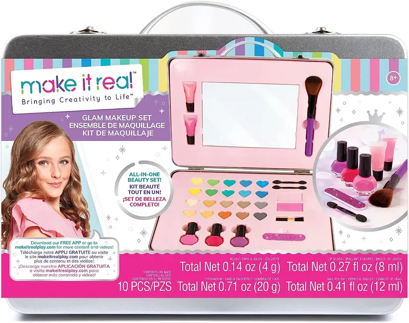All-In-One Glam Makeup Studio – Make It Real Kids Beauty Kit 1