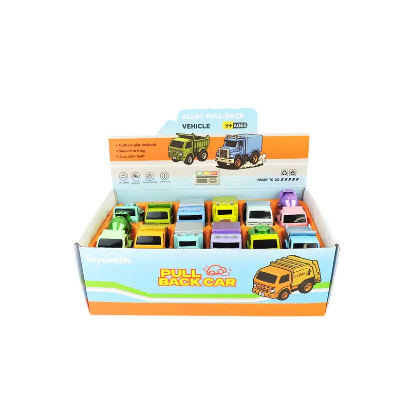 Alloy Alley Medium Diecast Rescue Trucks – 24-Piece Assortment 1