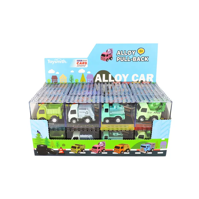 Alloy Alley Medium Vehicles – Building Block Themed Packaging 1