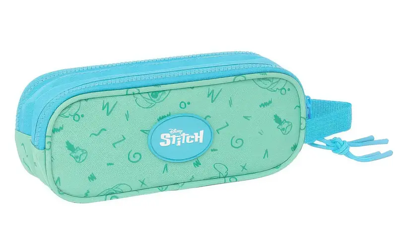 Aloha Stitch Double Compartment Pencil Case – Disney Licensed Organizer 1