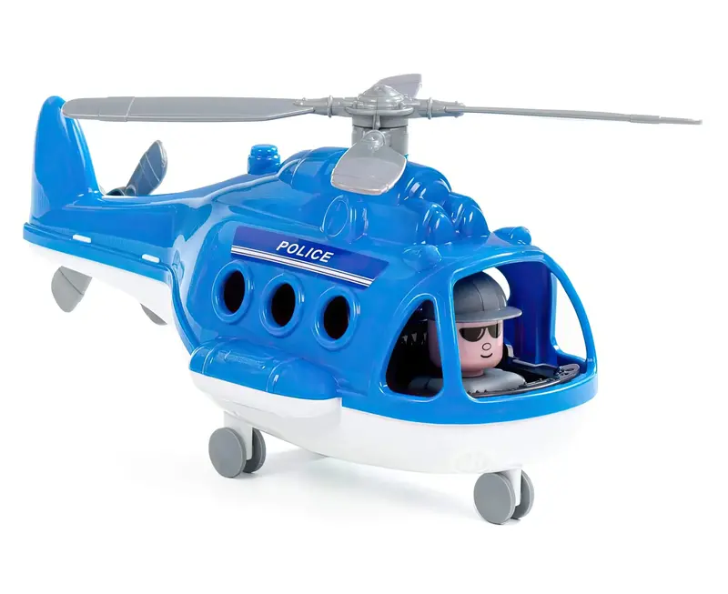 Alpha Police Rescue Helicopter Toy 1