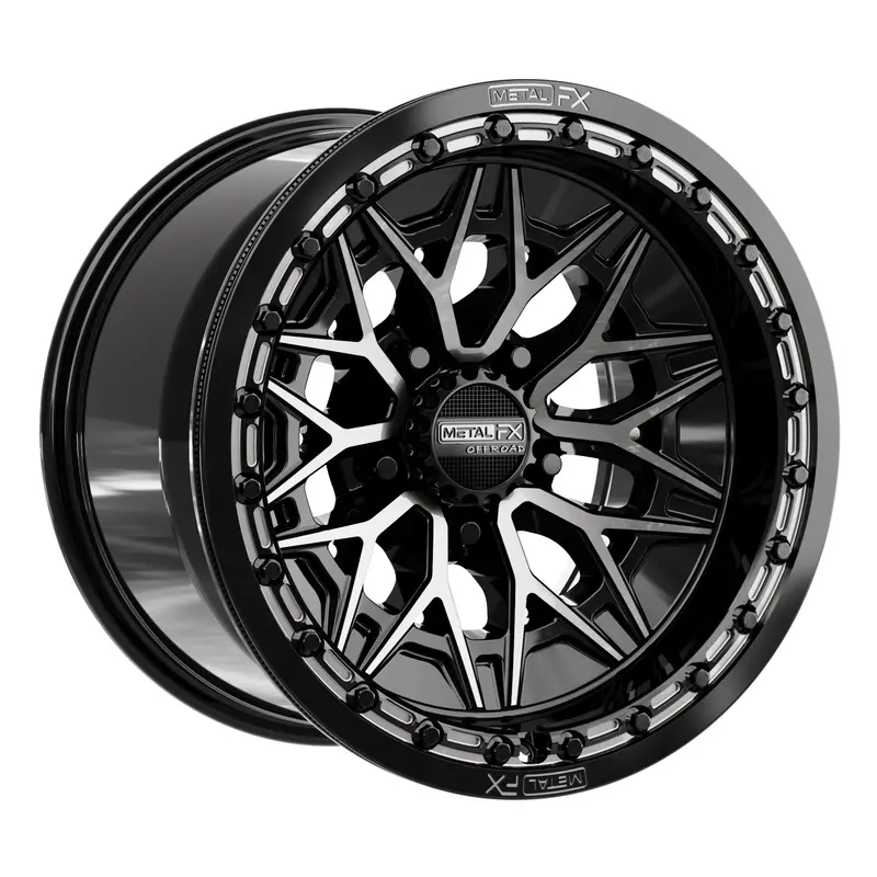 Alpha R Beadlock Wheel – Gloss Black Ddt Face 1