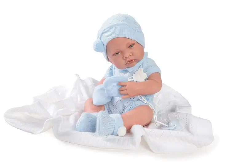 Antonio Juan Toquilla Boy Newborn Doll – 42 Cm Infant Toy 1