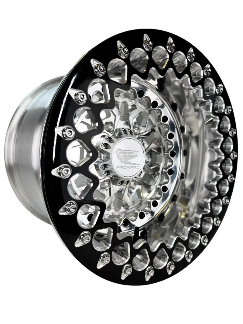 Apollo Ff Forged Polished Beadlock Wheel – Silver, Maverick R 6X139.7 1