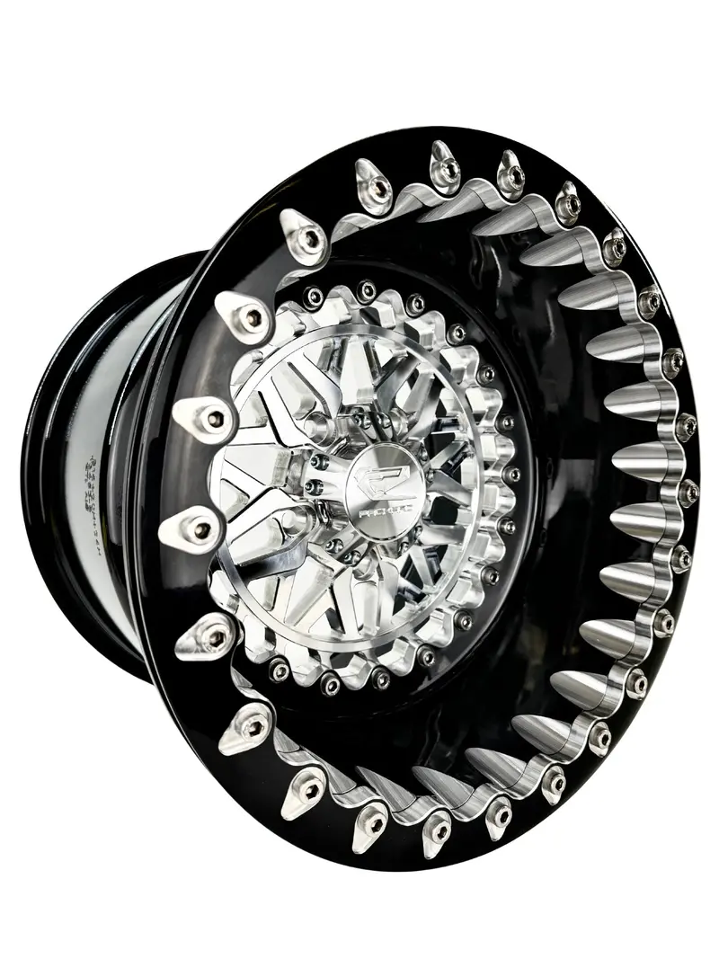 Apollo Forged Beadlock Wheel – Silver, Compatible With Rzr Pro R (5X4.5) 1