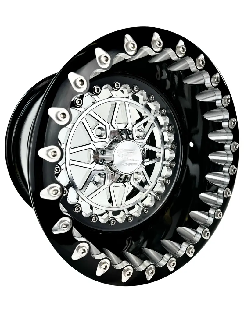 Apollo Forged Beadlock Wheel – Silver Finish 1