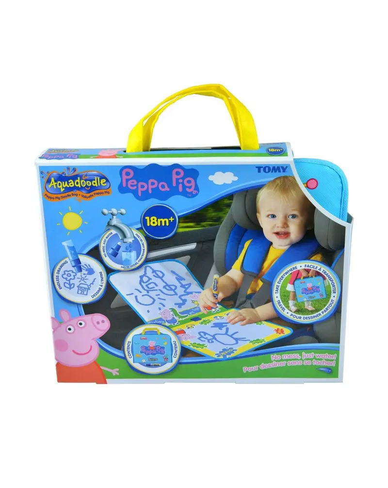 Aquadoodle Peppa Pig Doodle Bag – Mess-Free Drawing Set 1