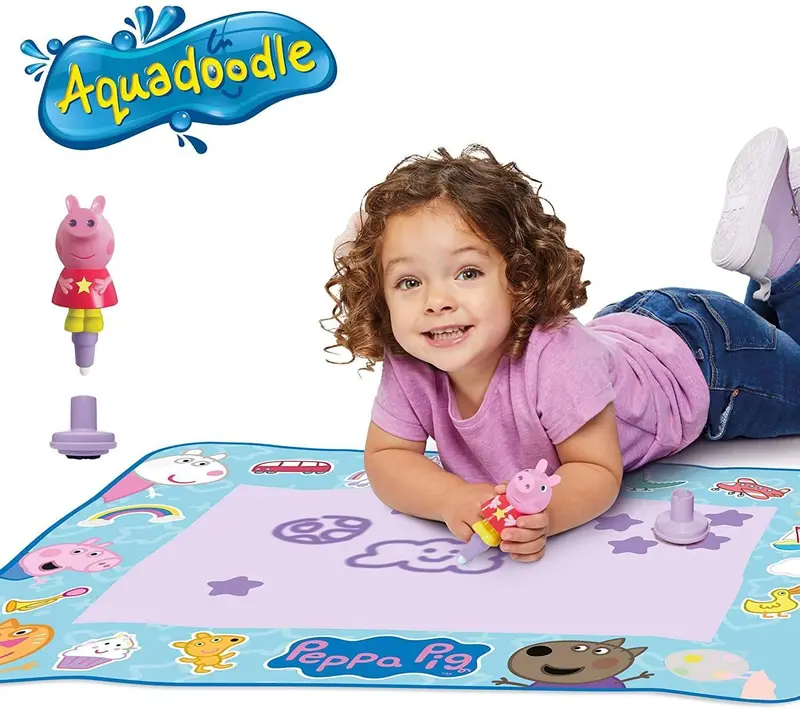 Aquadoodle Peppa Pig Water Mat – Large Reusable Drawing Play Surface 1