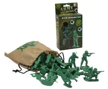 Army Soldier Action Figures With Tactical Gear & Carry Bag 1