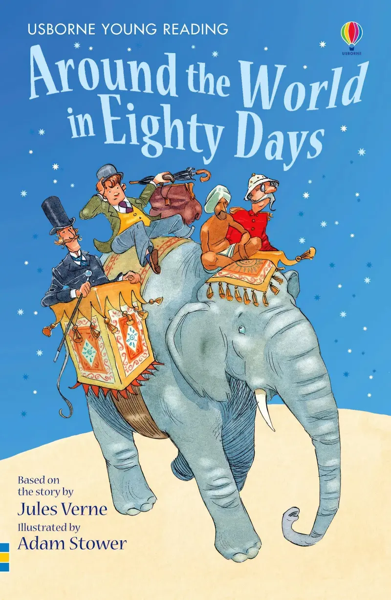 Around The World In Eighty Days: Exciting Adventure Story For Kids 1