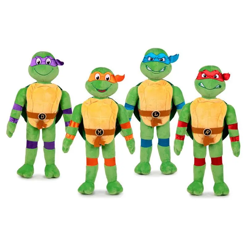 Assorted Tmnt Mini Plush Toys – 22Cm Each 1