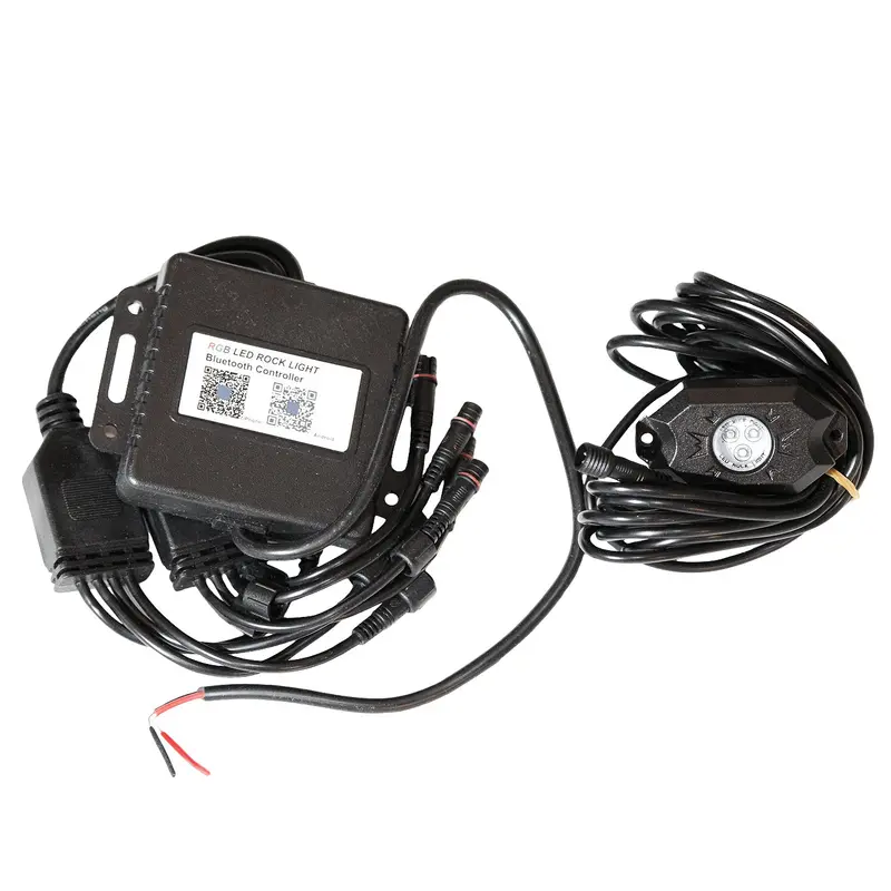Atc Rock Lights With Bluetooth Rgb Control – Wireless Color-Changing Underglow 1