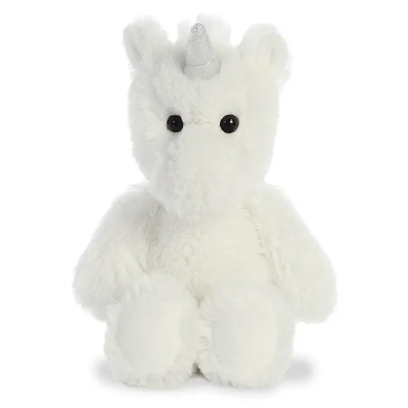 Aurora Cuddly Friends White Unicorn Plush – Small Soft Toy For Kids 1