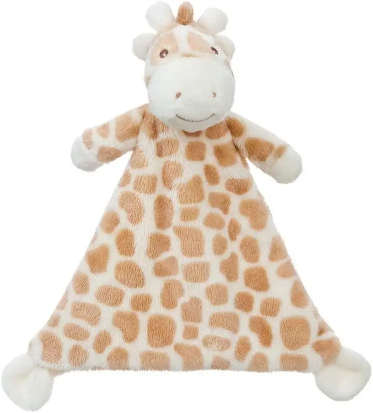 Aurora Gigi Baby Giraffe Finger Puppet Blanket – Multi-Use Comfort Toy 1