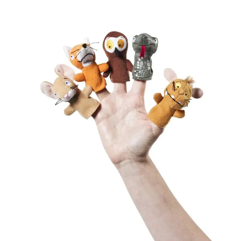 Aurora The Gruffalo'S Child Finger Puppet Set – Soft Plush Toy 1