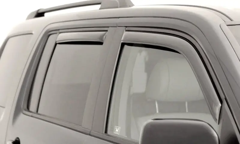 Avs Smoke-Tinted In-Channel Vent Visors – 4-Piece Wind Deflector Set 1