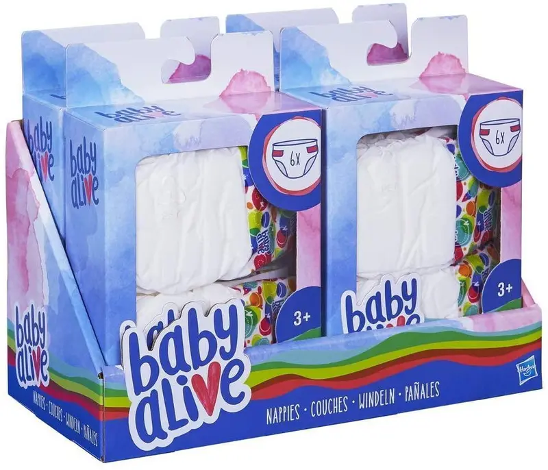 Baby Alive Disposable Diaper Refill Pack – Compatible With Baby Alive Dolls 1