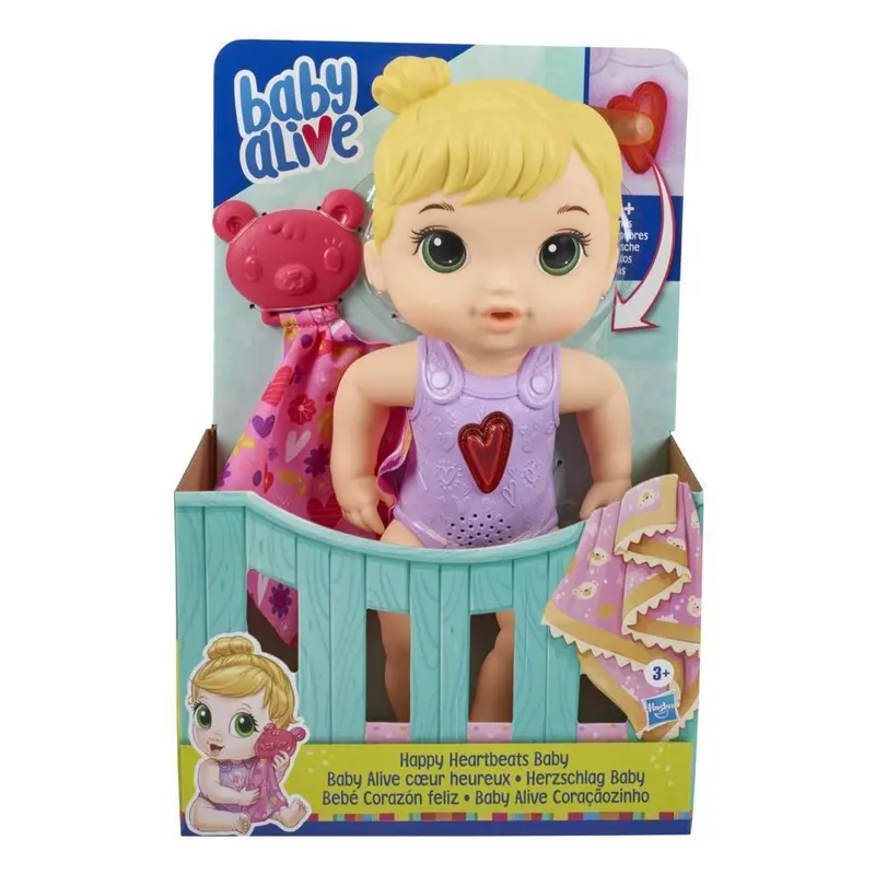 Baby Alive Happy Heartbeats Interactive Baby Doll 1