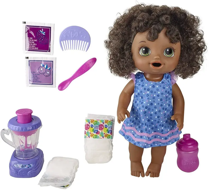 Baby Alive Magical Mixer Baby Doll – Blueberry Blast Flavor Experience 1