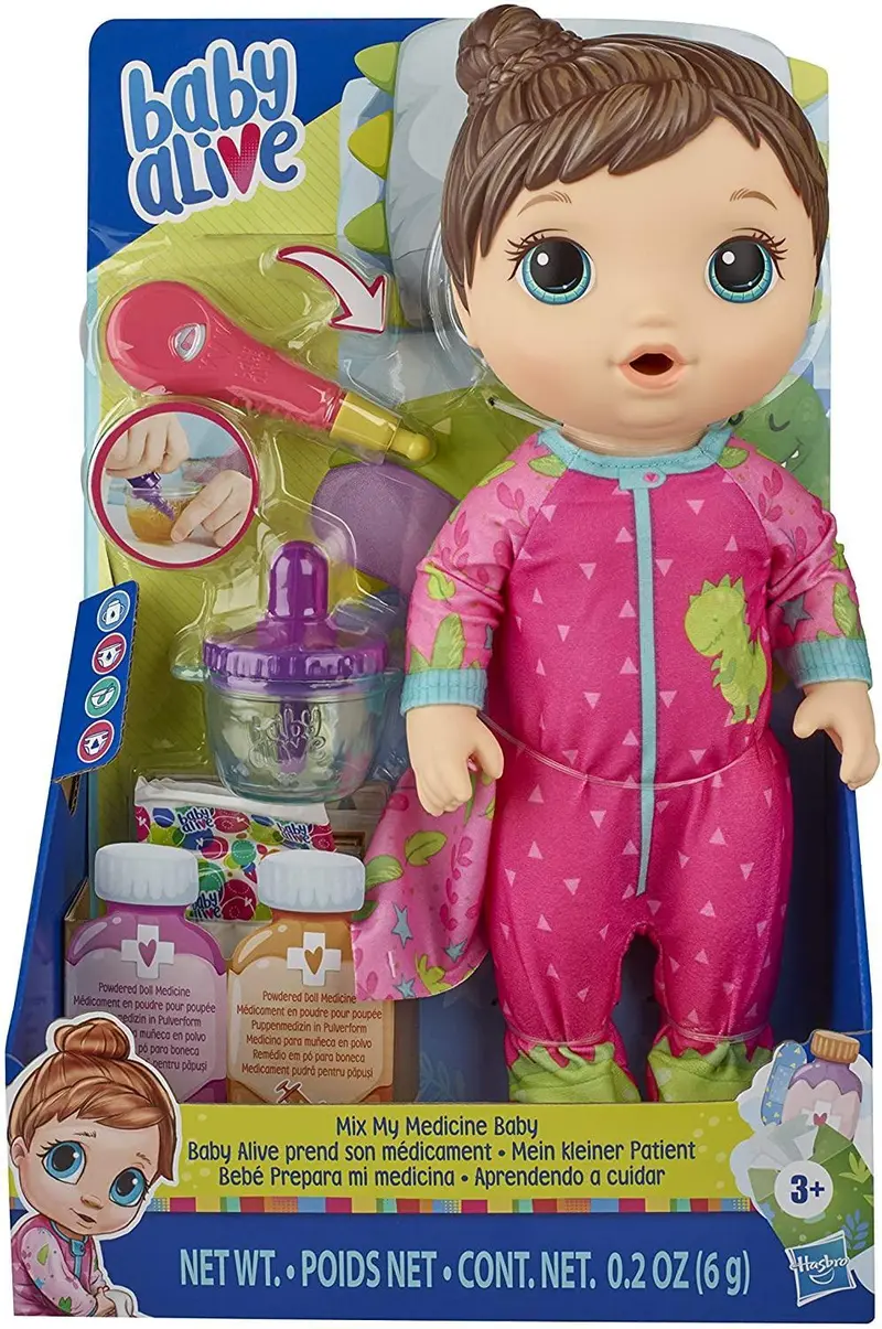 Baby Alive Mix My Medicine Doll – Interactive Healthcare Role-Play Figure 1