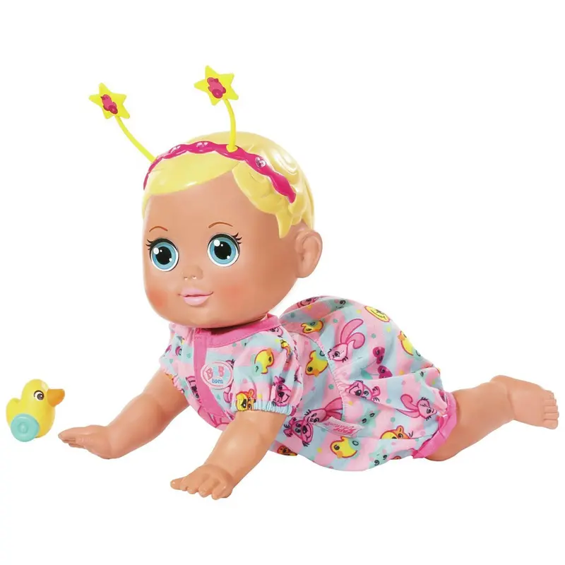 Baby Born Funny Faces Interactive Crawling Doll – 36 Cm 1