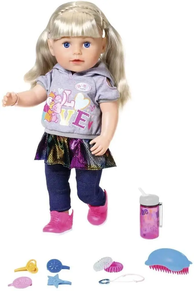 Baby Born Soft-Touch Blonde Sister Doll – 43 Cm 1