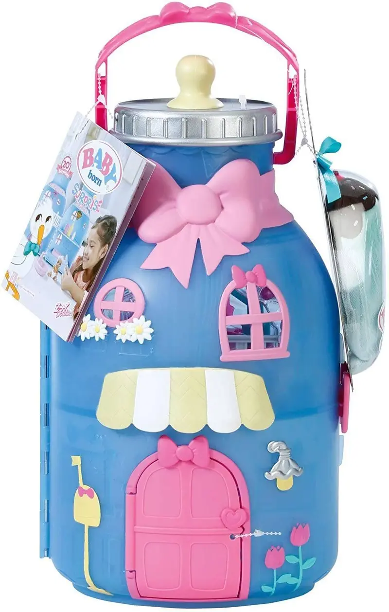 Baby Born Surprise Bottle House Toy With 20 Hidden Discoveries 1