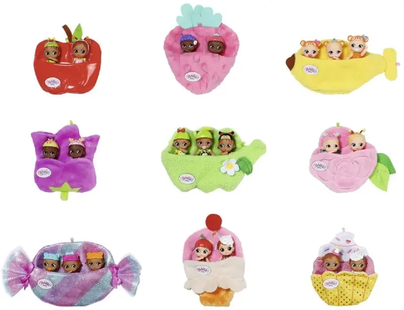 Baby Born Surprise Mini Garden Doll Set – Assorted 6 Cm Collectible Figures 1