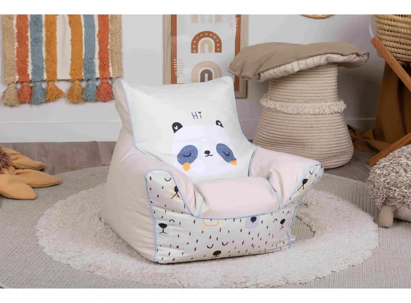 Ballet-Themed Sleeping Panda Bean Bag Chair – Cozy Lounge Seating For Kids & Adults 1