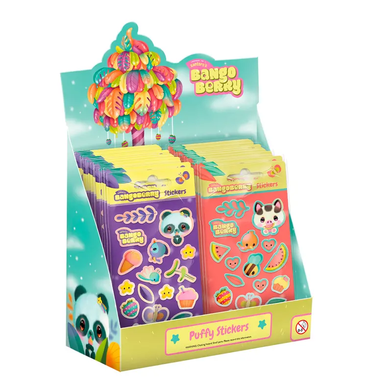 Bangoberry Puffy Sticker Pack Collection 1