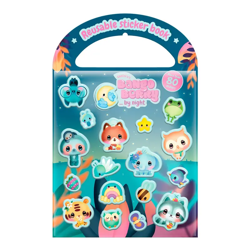Bangoberry Stick & Play Nighttime Scene Book 1