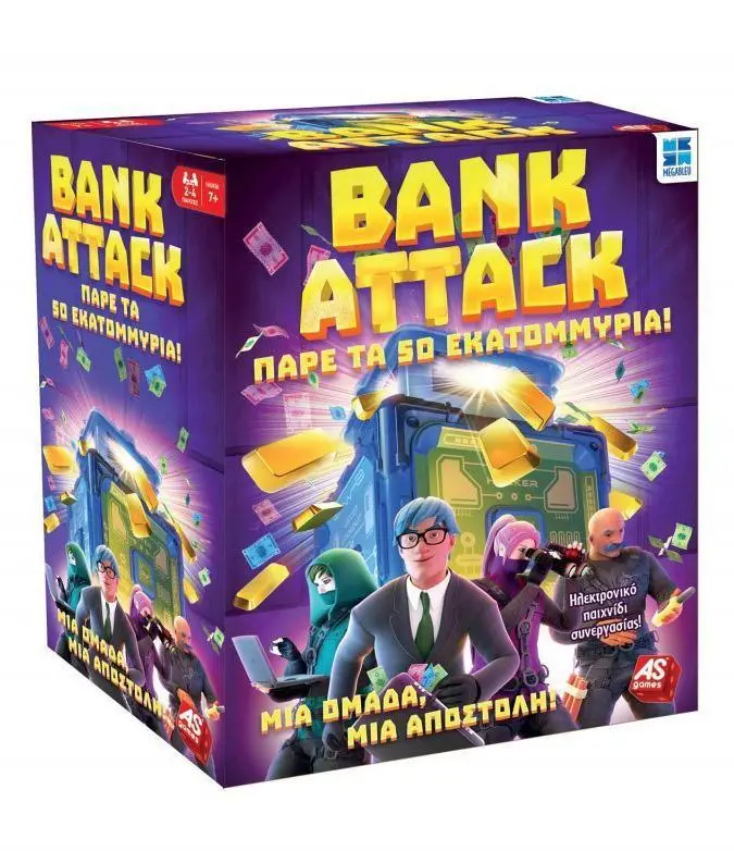 Bank Attack! Strategy Board Game For Families 1