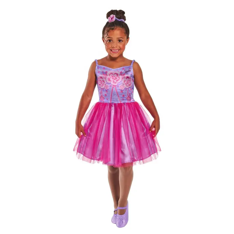 Barbie Ballerina Kids Costume – Extra-Small Fancy Dress Outfit 1