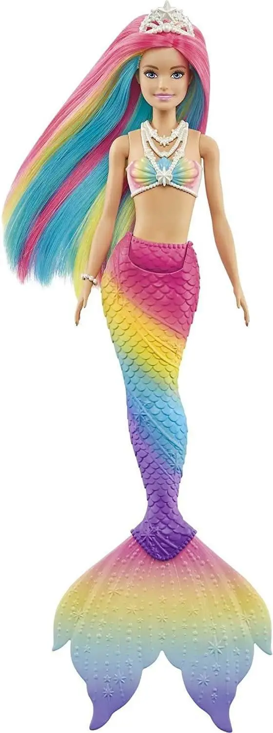 Barbie Dreamtopia Mermaid Doll – Color-Changing Aquatic Play Figure 1